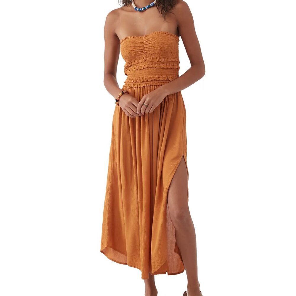 O'NEILL Devyn Midi Dress Turmeric